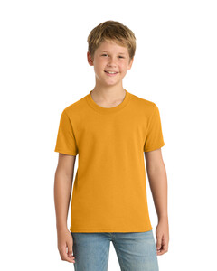 Port & Co PC55Y Yellow-Youth 50/50 Cotton/Poly T-Shirt Yellow