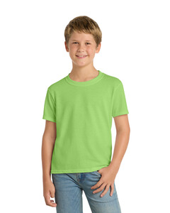 Port & Co PC55Y Green-Youth 50/50 Cotton/Poly T-Shirt Green