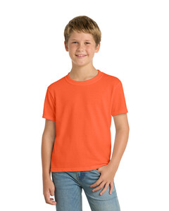Port & Co PC55Y Safety-Youth 50/50 Cotton/Poly T-Shirt Safety