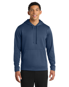 Port & Co PC590H Navy-Performance Fleece Hoodie Navy
