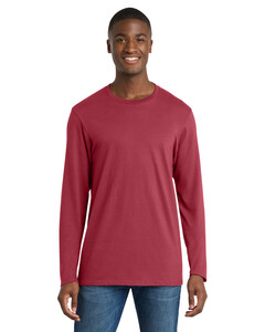 Port & Co PC600LS Red-Port & Company Long Sleeve Bouncer Tee Red