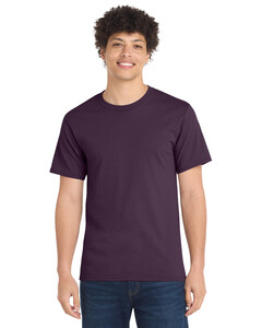 Port & Co PC61 Purple-Essential Tee 100% Cotton T-Shirt Purple