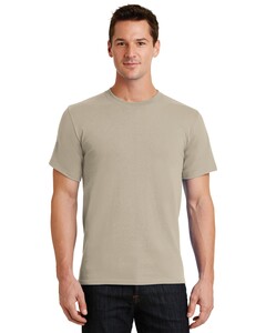 Port & Co PC61 Brown-Essential Tee 100% Cotton T-Shirt Brown