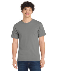 Port & Co PC61 Gray-Essential Tee 100% Cotton T-Shirt Gray