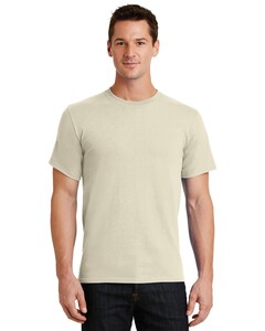 Port & Co PC61 Natural-Essential Tee 100% Cotton T-Shirt Natural