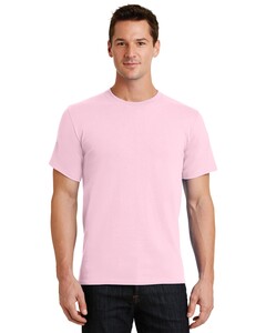 Port & Co PC61 Pink-Essential Tee 100% Cotton T-Shirt Pink