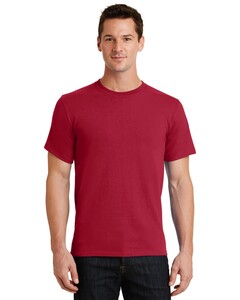 Port & Co PC61 Red-Essential Tee 100% Cotton T-Shirt Red