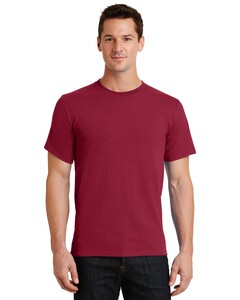 Port & Co PC61 Red-Essential Tee 100% Cotton T-Shirt Red
