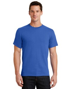 Port & Co PC61 Blue-Essential Tee 100% Cotton T-Shirt Blue