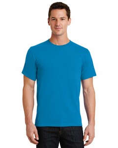 Port & Co PC61 Blue-Green-Essential Tee 100% Cotton T-Shirt Blue-Green