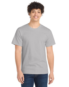 Port & Co PC61 Gray-Essential Tee 100% Cotton T-Shirt Gray