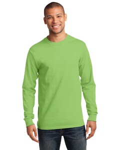 Port & Co PC61LST Green-Tall Long Sleeve Essential T-Shirt Green