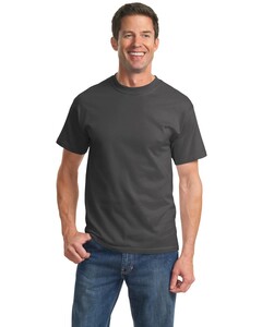 Port & Co PC61T Gray-Essential 100% Cotton Tall T-Shirt Gray