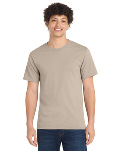 Port & Co PC61T Brown-Essential 100% Cotton Tall T-Shirt Brown