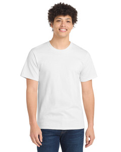 Port & Co PC61T White-Essential 100% Cotton Tall T-Shirt White