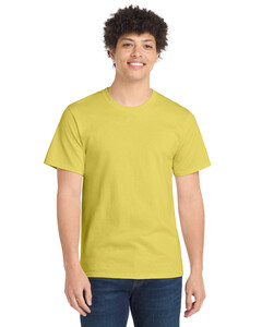 Port & Co PC61T Yellow-Essential 100% Cotton Tall T-Shirt Yellow