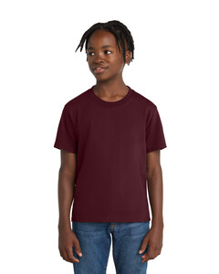 Port & Co PC61Y Maroon-Youth Essential T-Shirt Maroon