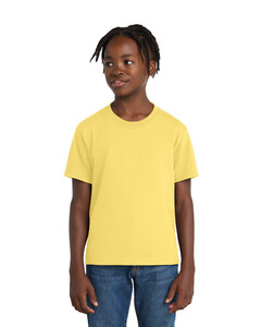 Port & Co PC61Y Yellow-Youth Essential T-Shirt Yellow