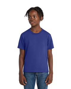Port & Co PC61Y Blue-Youth Essential T-Shirt Blue