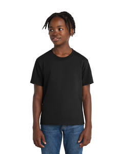 Port & Co PC61Y Black-Youth Essential T-Shirt Black