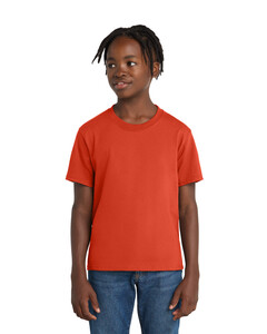 Port & Co PC61Y Orange-Youth Essential T-Shirt Orange