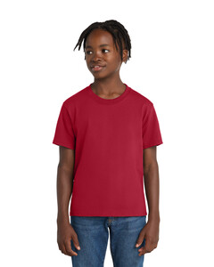 Port & Co PC61Y Red-Youth Essential T-Shirt Red