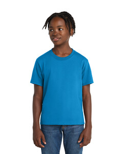 Port & Co PC61Y Blue-Green-Youth Essential T-Shirt Blue-Green