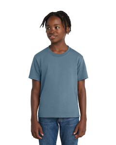 Port & Co PC61Y Blue-Youth Essential T-Shirt Blue