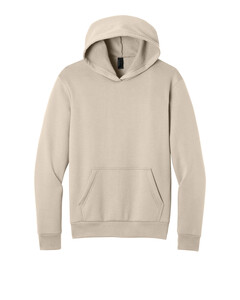 Port & Co PC68H Brown-Easy Fleece Pullover Hooded Sweatshirt Brown