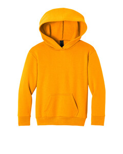 Port & Co PC68YH Yellow-Youth Easy Fleece Pullover Hooded Sweatshirt Yellow