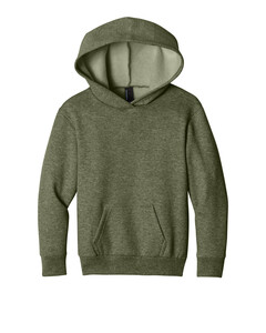 Port & Co PC68YH Green-Youth Easy Fleece Pullover Hooded Sweatshirt Green