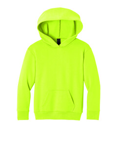 Port & Co PC68YH Green-Youth Easy Fleece Pullover Hooded Sweatshirt Green