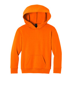 Port & Co PC68YH Orange-Youth Easy Fleece Pullover Hooded Sweatshirt Orange