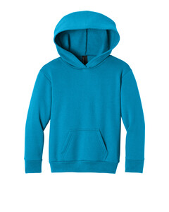 Port & Co PC68YH Blue-Green-Youth Easy Fleece Pullover Hooded Sweatshirt Blue-Green