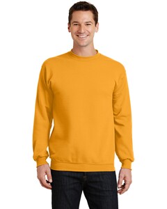 Port & Co PC78 Yellow-7.8-oz Crewneck Sweatshirt Yellow
