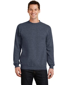 Port & Co PC78 Navy-7.8-oz Crewneck Sweatshirt Navy