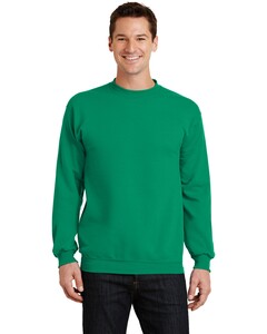 Port & Co PC78 Green-7.8-oz Crewneck Sweatshirt Green