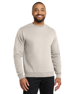 Port & Co PC78 Natural-7.8-oz Crewneck Sweatshirt Natural