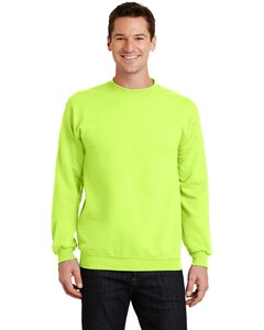 Port & Co PC78 Yellow-7.8-oz Crewneck Sweatshirt Yellow