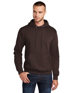 Port & Co PC78H Brown-Core Fleece Pullover Hoodie Brown