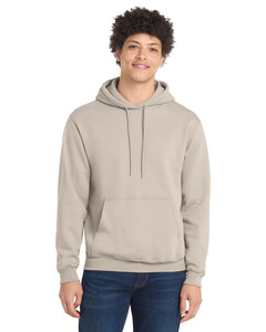 Port & Co PC78H Brown-Core Fleece Pullover Hoodie Brown