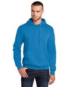 Port & Co PC78H Blue-Green-Core Fleece Pullover Hoodie Blue-Green
