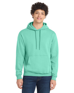 Port & Co PC78H Blue-Core Fleece Pullover Hoodie Blue