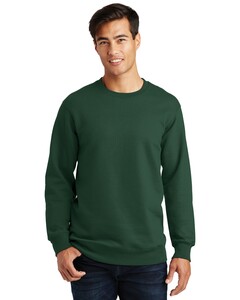 Port & Co PC850 Green-Fan Favorite Fleece Crewneck Sweatshirt Green