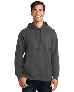 Port & Co PC850H Gray-Fan Favorite Fleece Pullover Hoodie Gray