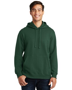 Port & Co PC850H Green-Fan Favorite Fleece Pullover Hoodie Green