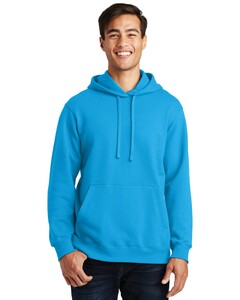 Port & Co PC850H Blue-Green-Fan Favorite Fleece Pullover Hoodie Blue-Green
