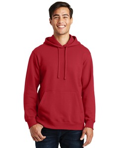 Port & Co PC850H Red-Fan Favorite Fleece Pullover Hoodie Red