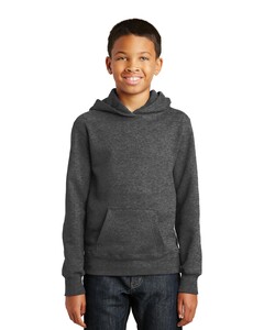 Port & Co PC850YH Gray-Youth Fan Favorite Fleece Pullover Hoodie Gray