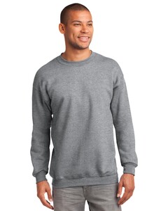 Port & Co PC90T Gray-Tall Ultimate Crewneck Sweatshirt Gray